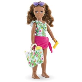 Caja Melody at the beach COROLLE GIRLS - muñeca fashion - 5 accesorios - 28 cm - 4 años