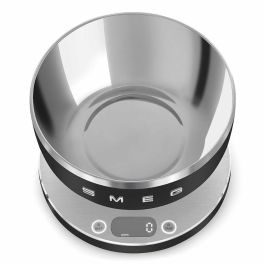 Smeg KSC01BLMWW Báscula de Cocina Digital Negra