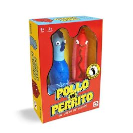 Juego pollo vs perrito. ¿quién será el mejor: pollo o perrito? 26,7 x 18 x 7,5 cm Precio: 29.9596. SKU: B143LZQBG9