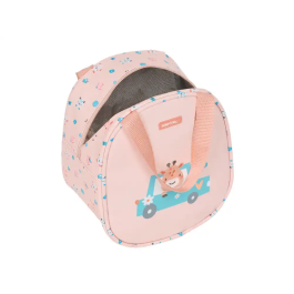 Portameriendas Térmico Safta Jirafa Coral 19 x 22 x 14 cm