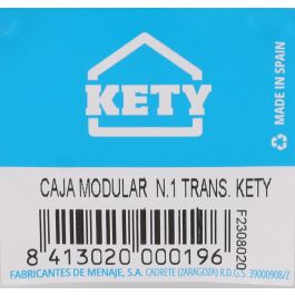Caja de Ordenación Modular 8x8x5.3 cm Kety T - Inde (36 Unidades) Caja de Ordenación Modular 8x8x5.3 cm Kety T - Inde (36 Unidades)