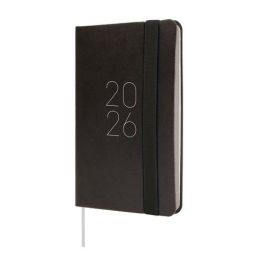 Finocam F2-82x127 mm Svh Agenda Flexi Lisa Tapa Blanda Negro 2026 con goma elástica y cinta punto, esquinas microperforadas Precio: 6.69000046. SKU: B1KBSQFDMF