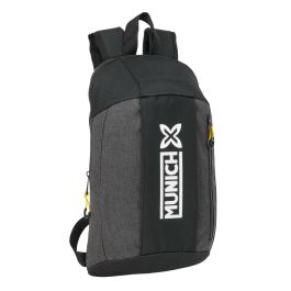Mochila Casual Munich Topo Negro Precio: 13.50000025. SKU: B166FC5QD4