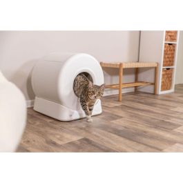 Arenero autolimpiable para Gatos Trixie Blanco 51 x 56 x 54 cm Plástico