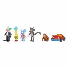 JAKKS PACIFIC Blister 6 figuras Los Simpsons 7cm