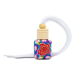 Abc PER80213 Perfumador Flower Aroma Cereza, Botella Cerámica 8ml, Diseño Floral, Larga Duración hasta 45 Días Abc PER80213 Perfumador Flower Aroma Cereza, Botella Cerámica 8ml, Diseño Floral, Larga Duración hasta 45 Días