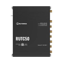 Teltonika RUTC50 Router Industrial 5G Wi-Fi 6 (802.11ax) Doble Banda Ethernet Negro Precio: 750.99000053. SKU: B1CBCFV8B9