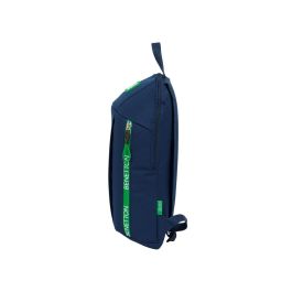 Mini Mochila Safta Con Cremallera Vertical Benetton Green 390x220x100 mm Mini Mochila Safta Con Cremallera Vertical Benetton Green 390x220x100 mm
