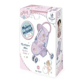 2x1!! silla de muñeca con muñeca de cuerpo blando, apta para muñecas de hasta 50 cm. 2x1!! silla de muñeca con muñeca de cuerpo blando, apta para muñecas de hasta 50 cm.