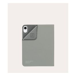 Tucano Metal Folio Hartschalencase para iPad mini 6th Gen (8.3") con Portabolígrafo, Gris Espacial