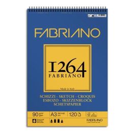 Bloc De Dibujo Fabriano 1264 Esbozo Con Espiral Grano Natural A3 90G 120H Precio: 13.88999976. SKU: B1EPXDJ6AT