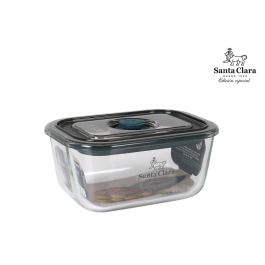 Fuente rectangular con tapa hermética y válvula 500 ml Santa Cl Inde (4 Unidades) Precio: 13.98999943. SKU: B14QLJDNME