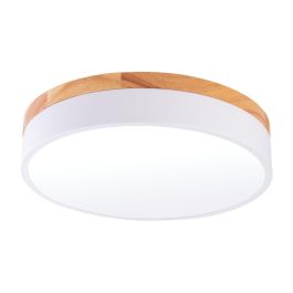 HO-CCT-DL24W Plafón LED Circular Superficie 24W 2493Lm con Mando a Distancia Regulable Intensidad y CCT (Luz Cálida, Neutra, Fría)