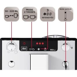 Melitta Caffeo Solo & Milk E 953-102 con molinillo integrado Plata Melitta Caffeo Solo & Milk E 953-102 con molinillo integrado Plata