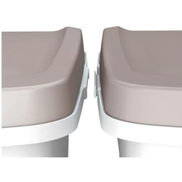 Kerbl STE8003507984011 Contenedor Comida para Mascotas Marrón/Blanco 15 l