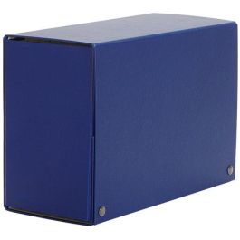 Pardo Carpeta de proyectos extra de cartón forrado, con broches, tamaño Folio, lomo 200 mm, color azul Precio: 21.95000016. SKU: B18E8R2YG9
