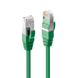 Lindy Cable de Red Cat.6A S/FTP LSZH, 1m, Verde, Apantallado para 10 Gigabit Ethernet (10GBase-T), Bajo Humo y Cero Halógenos