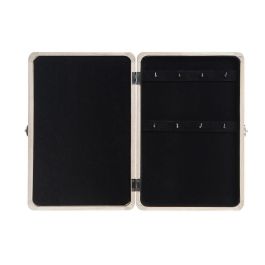 DKD Home Decor Guardallaves Boho de MDF, Tono Natural. Dimensiones: 30 cm de Alto x 20 cm de Ancho x 5.2 cm de Profundidad