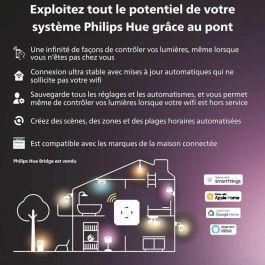 Philips Hue CSA-2DA Cable de Carga para Exteriores 5 m 24 V Negro