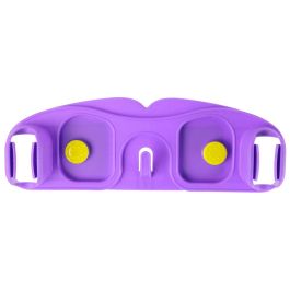 Je cherche une Idee Colgador Escoba Adhesivo con 2 Ranuras y Gancho, Colores Surtidos, 30x4,5x10 cm