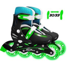Stamp Patines en Línea Ajustables Ruedas Iluminadas Sin Batería Talla 30-33, Cierre Seguro, Freno Trasero, Ruedas PVC Precio: 49.50000011. SKU: B1FRS3CGZ6