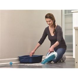 Black+Decker WDA-315-J Recogedor Dustbuster Inalámbrico, Aspira Líquidos y Sólidos, Batería Litio