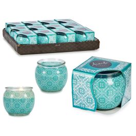 Vela Lino Fresco Azul - Acorde 7.5x6.3x7.5 cm (12 Unidades) Precio: 15.49999957. SKU: B16YZYG4MX