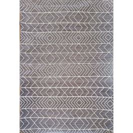 Alfombra Romimex Gris Chenille 140 x 200 x 1 cm