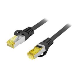 EQUIP 605100 Cable de Red Ethernet Cat6A S/FTP Doble Blindaje, 2xRJ45, 1 Metro, Negro, para Exterior