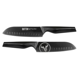 Quttin Cuchillo Santoku 17 cm Black Edition (8 Unidades)