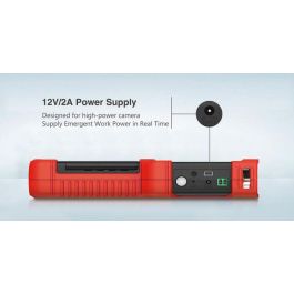 Ernitec Monitor de Prueba 4" 4K Wi-Fi HDCVI/AHD/TVI/CVBS DC12V Salida 12V 2A