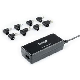 Cargador de Portátil TooQ TQLC-65BS02AT/ 65W/ Automático/ 8 Conectores/ Voltaje 18.5-20V/ 1 USB Cargador de Portátil TooQ TQLC-65BS02AT/ 65W/ Automático/ 8 Conectores/ Voltaje 18.5-20V/ 1 USB