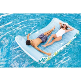 Intex INT1704410572416 Colchón Inflable para Piscina Lounge Hamac Tropical