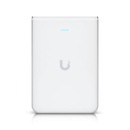 Ubiquiti Punto de Acceso WiFi 7 (AP) para Montaje en Pared, 6 GHz, 6 Flujos Espaciales, Puerto 2.5 GbE RJ45, PoE+, 22W, Blanco