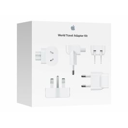 Apple Kit Adaptadores World Travel para iPhone, iPod, MacBook y Airport Express - Incluye 6 Enchufes AC y Cable USB Precio: 38.50000022. SKU: B165PTQDBT