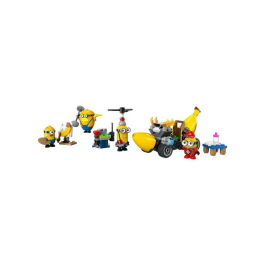 Lego 75580 Minions Banana Car Juguete de construcción de 136 piezas