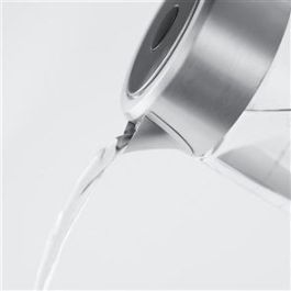 Russell Hobbs 24191-70 Hervidor de Vidrio Compact Home, Acero Inoxidable y Luz Indicadora Azul