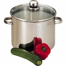 BAUMALU Servicio de catering de acero inoxidable + tapa de vidrio - 24 cm Precio: 42.50000007. SKU: B18JXV8JEG