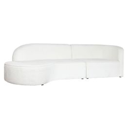 Sofa Moderno DKD Home Decor Blanco 107 x 73 x 299 cm