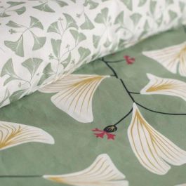 Today 122794 Juego de cama Sunshine 100% Algodón 240x220cm 2 personas con 2 fundas almohada 63x63cm Estampado Verde