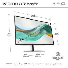 HP Series 5 Pro 27 inch QHD USB-C Monitor - 527pu HP Series 5 Pro 27 inch QHD USB-C Monitor - 527pu