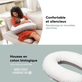 Doomoo Cojín de Maternidad y Lactancia Buddy, Diseñado para Confort Superior durante Embarazo y Amamantar, Risotto Taupe Doomoo Cojín de Maternidad y Lactancia Buddy, Diseñado para Confort Superior durante Embarazo y Amamantar, Risotto Taupe