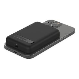 Belkin Cargador Inalambrico Power Bank 5000 mAh con USB-C Negro Carga Rápida Magnética
