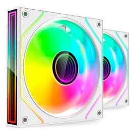 Mars gaming MF3DPROX2 Kit 2x Ventilador Interno ARGB PWM Blanco 120mm Precio: 17.78999959. SKU: B13ZMLMDLT