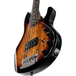 Sterling Bajo Eléctrico Stingray Ray35 Spalted Maple M/R - 3 Tones Sunburst