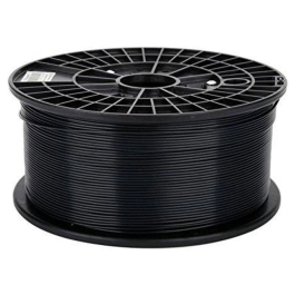 3d colido Filamento PLA 1.75 mm 1 kg Negro para Impresión 3D