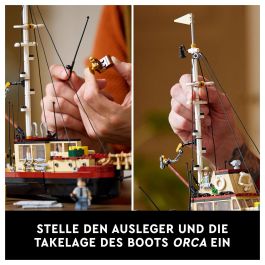 LEGO 21350 Ideas Tiburón Juego Construcción 1503 Piezas