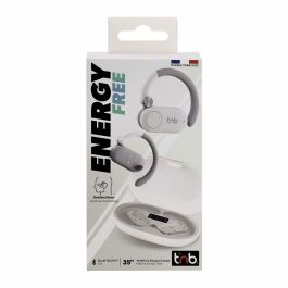 TNB ENERGY PLUS - Auriculares deportivos Wireless air conduction earphones - white TNB ENERGY PLUS - Auriculares deportivos Wireless air conduction earphones - white