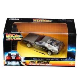 Neca Replica Delorean DMC-12 Back To The Future, Máquina del Tiempo, Escala 1/32