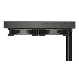GENESIS NLG-2318 Kit de Refrigeración Líquida para Ordenador, Sistema de Refrigeración para Carcasa PC con 2 Ventiladores, Negro